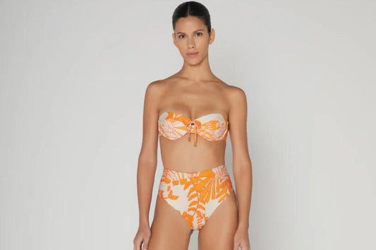 La magia del bikini con braguita alta; cuerpo estilizado y resultado elegante para lucir tu traje de baño